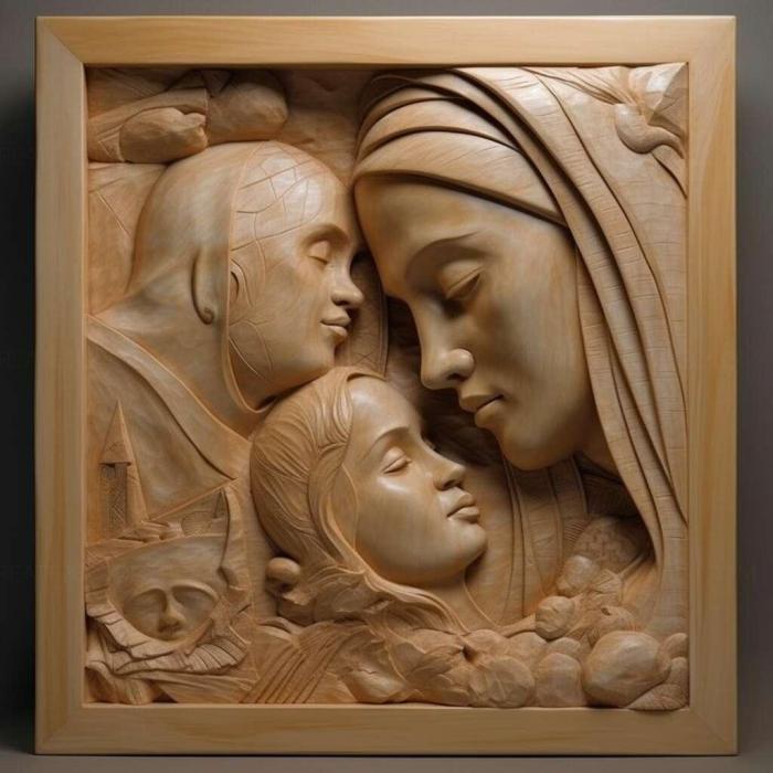 نموذج ثلاثي الأبعاد لآلة CNC 3D Art 